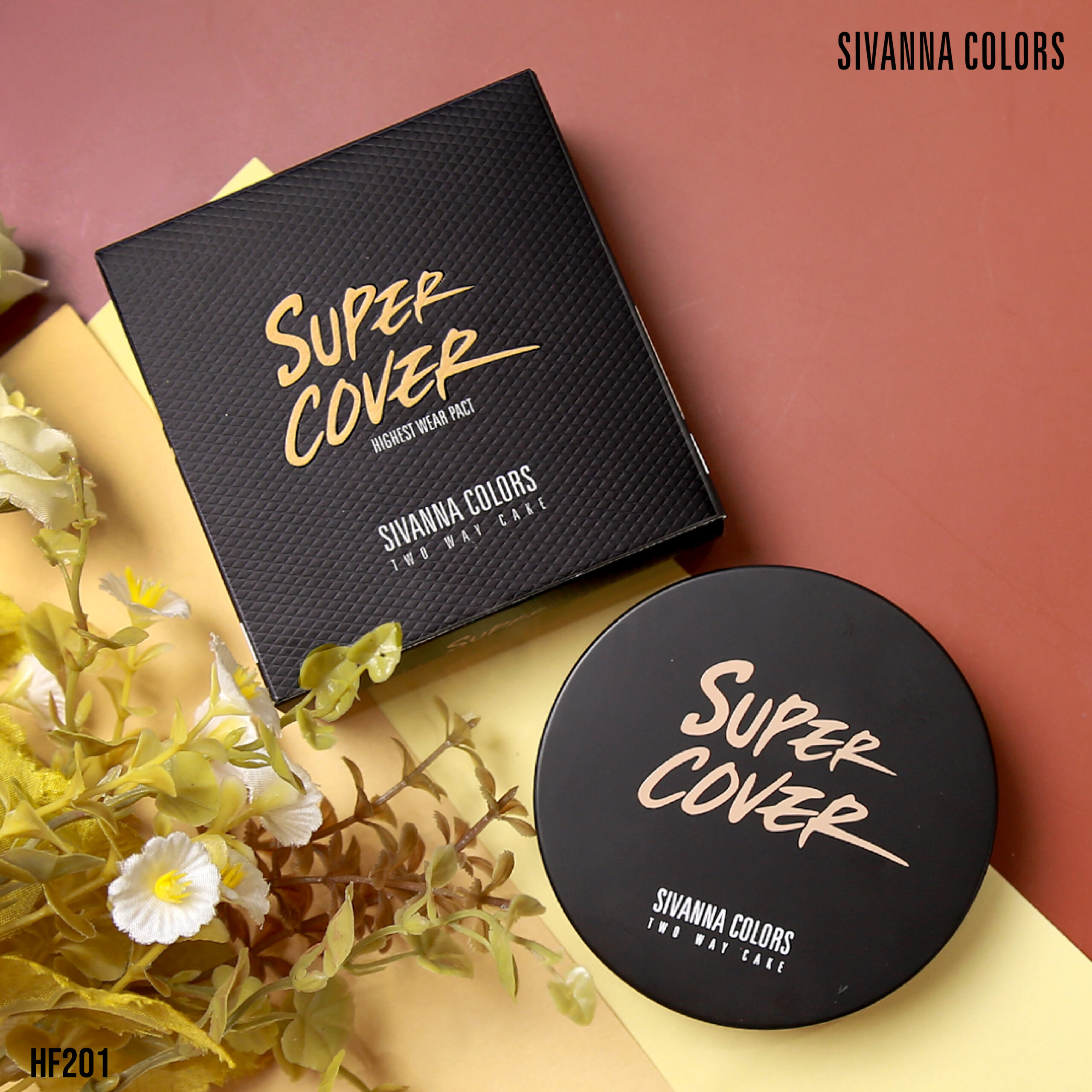 Sivanna Colors two way cake powder HF201 - Image 4