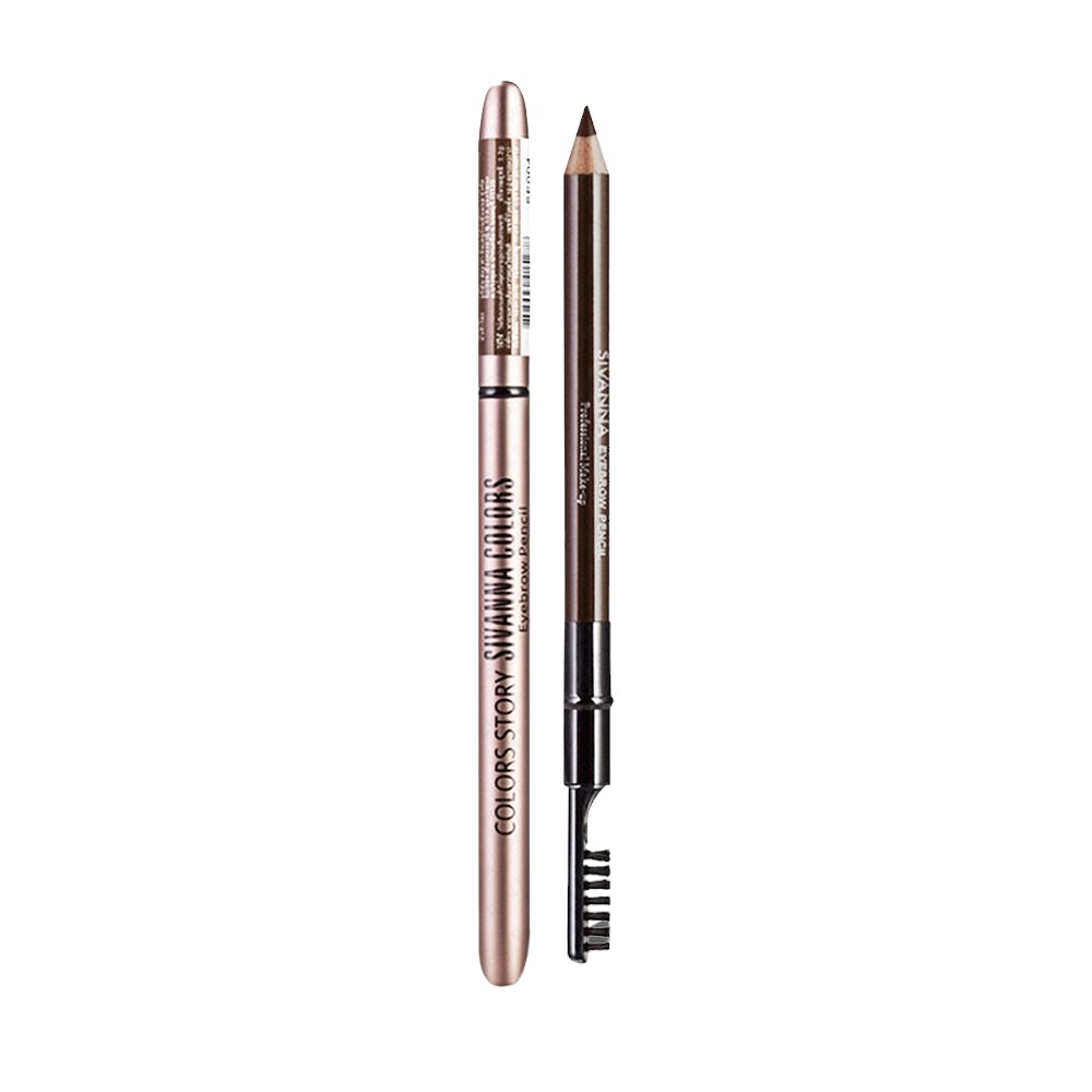 Sivanna Colors Story Waterproof Silky Eyebrow Pencil ดินสอเขียนคิ้ว ที่เขียนคิ้ว SE004 - Image 3