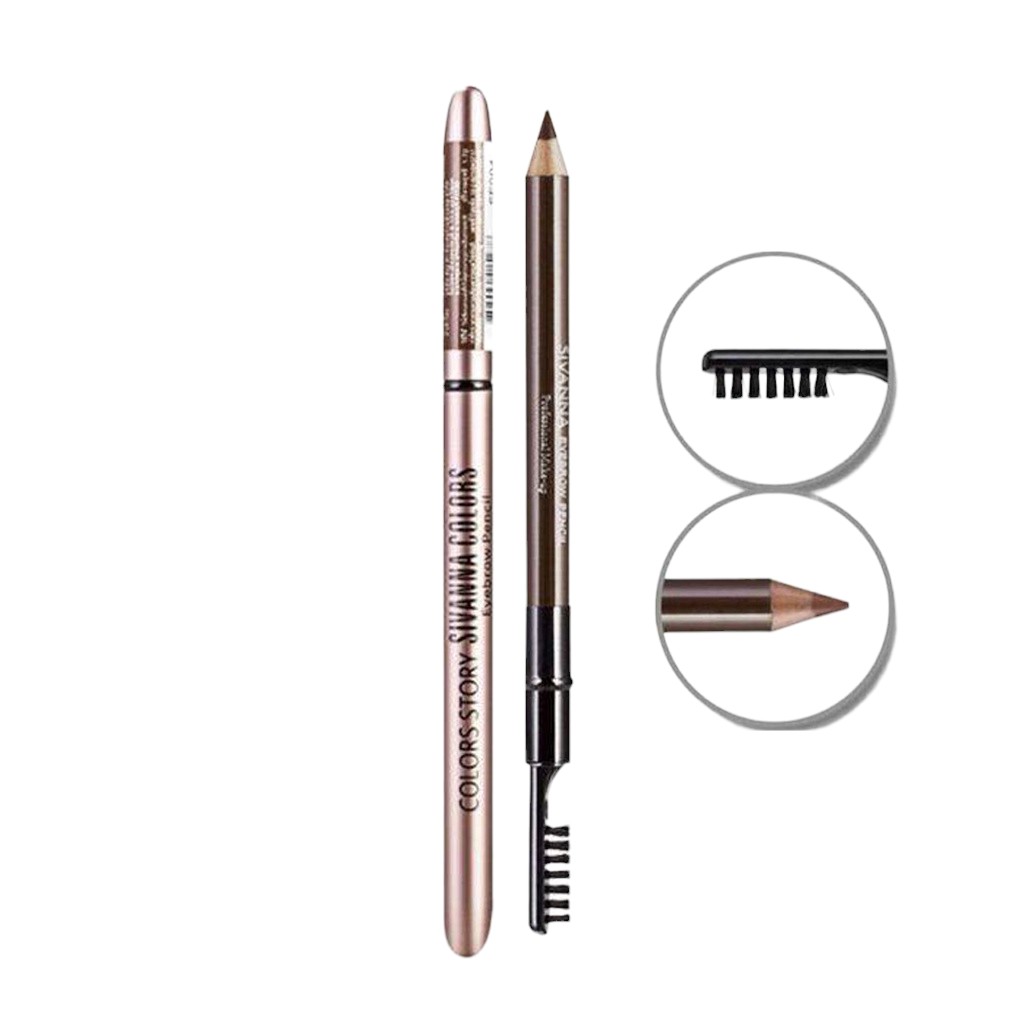Sivanna Colors Story Waterproof Silky Eyebrow Pencil ดินสอเขียนคิ้ว ที่เขียนคิ้ว SE004 - Image 2