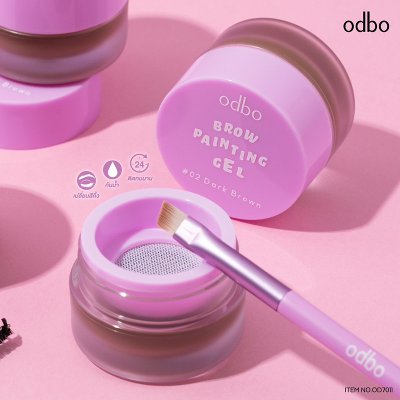 odbo Brow Painting Gel อายบราวเนื้อเจล (OD7011) - Image 10